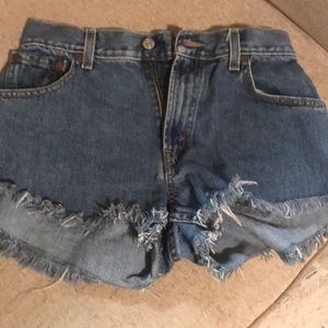 Levi jean shorts